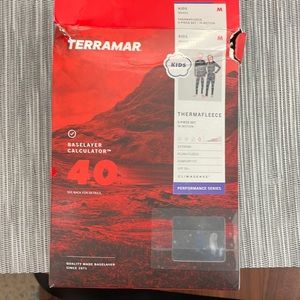 Terramar fleece base layer - kids medium